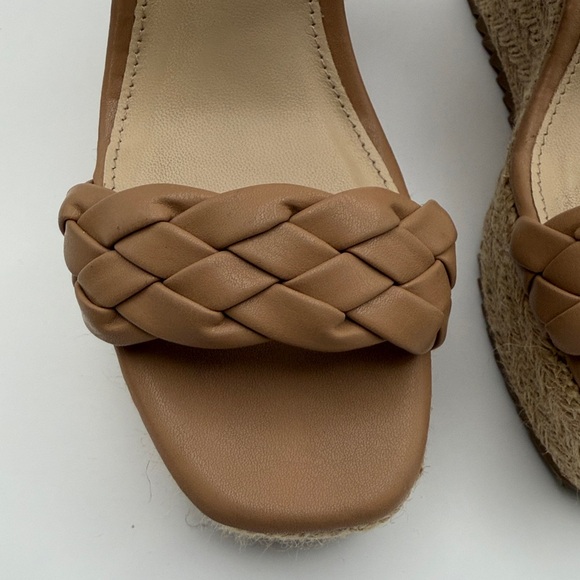 Xappeal Women's Brown Woven Wedges - Picture 4 of 8